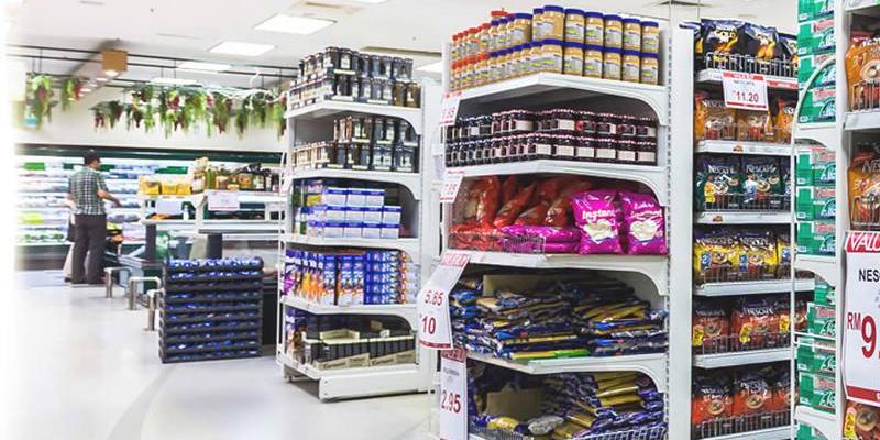 Gôndolas de supermercado
